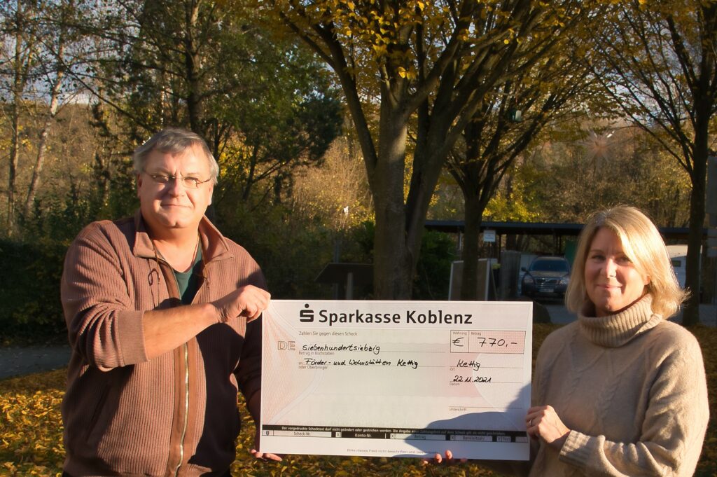 Spendenübergabe Rappenecker und Schubert